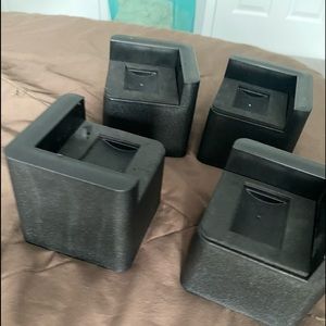 Bed lifts , never used raises the bed 4 inches